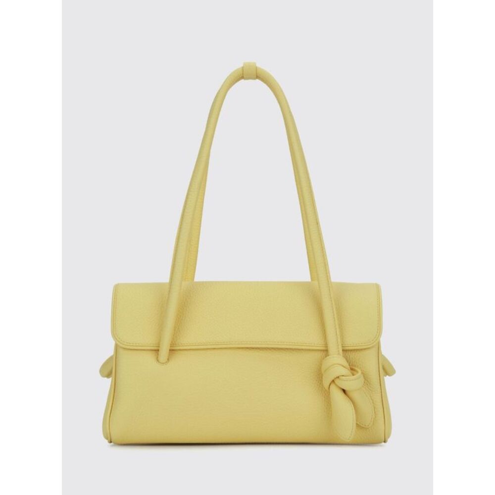 Jacquemus Women Jacquemus Le Turismo Grained Calfskin Shoulder Bag With Logo
